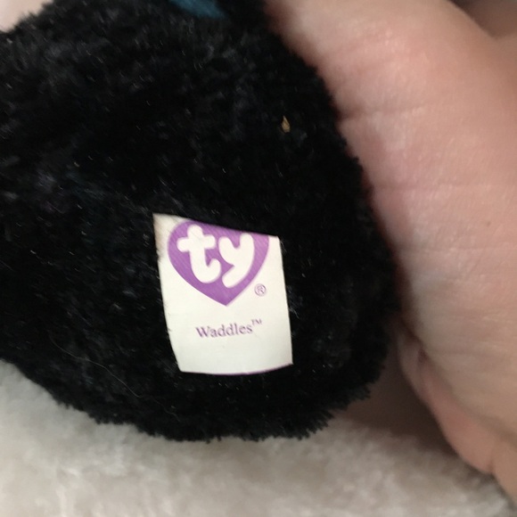 Plush Penguin Toy - Black and White - Picture 2 of 2